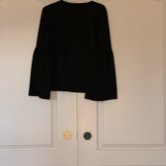 Black sweater with bell sleeves - Picture 2 of 5
